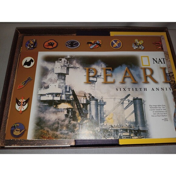 60th Anniversary Pearl Harbor Commemorative VHS Gift Set National Geographic - Picture 4 of 9